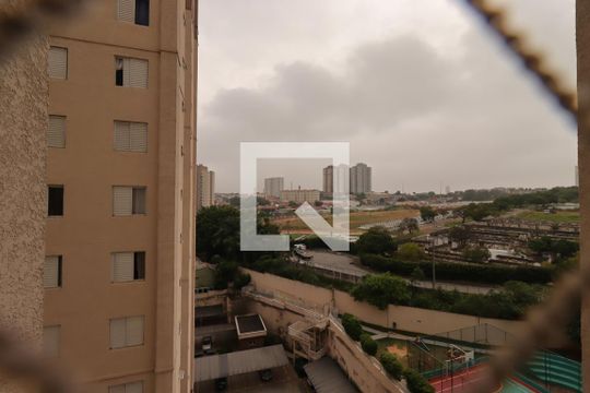 Vista da Sala de apartamento à venda com 2 quartos, 51m² em Parque Erasmo Assunção, Santo André