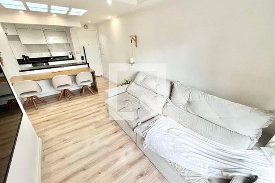 Sala de apartamento para alugar com 3 quartos, 70m² em Vila Aurora (zona Norte), São Paulo
