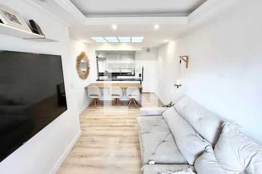 Sala de apartamento para alugar com 3 quartos, 70m² em Vila Aurora (zona Norte), São Paulo