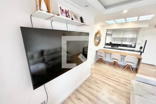 Sala de apartamento para alugar com 3 quartos, 70m² em Vila Aurora (zona Norte), São Paulo