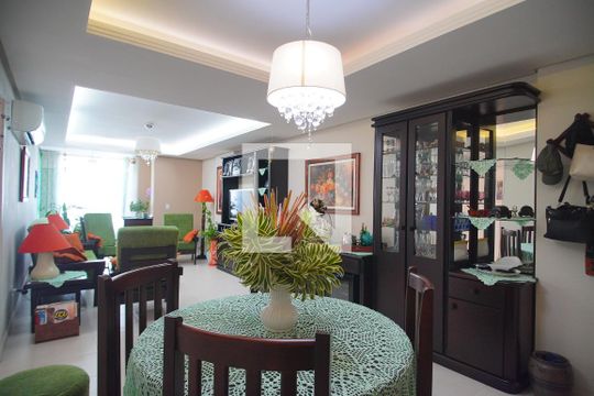 sala de jantar  de apartamento à venda com 3 quartos, 120m² em Centro, São Leopoldo
