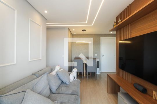 Sala  de apartamento à venda com 2 quartos, 51m² em Chácara Santo Antônio (zona Leste), São Paulo