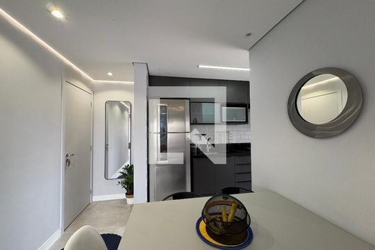 Sala de Jantar de apartamento à venda com 2 quartos, 60m² em Vila Pereira Barreto, São Paulo