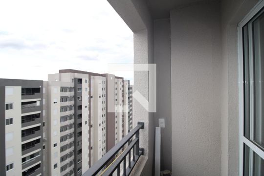 Sala / Cozinha - Varanda de apartamento para alugar com 2 quartos, 38m² em Santana, São Paulo