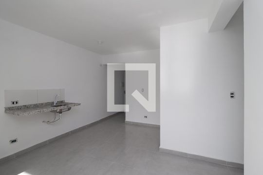 Sala/Cozinha de apartamento à venda com 2 quartos, 37m² em Itaquera, São Paulo