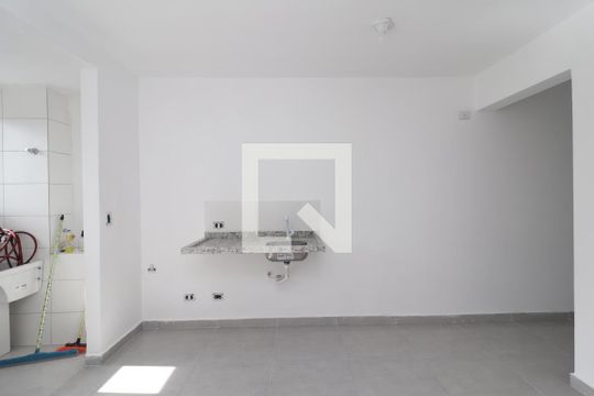 Sala/Cozinha de apartamento à venda com 2 quartos, 37m² em Itaquera, São Paulo