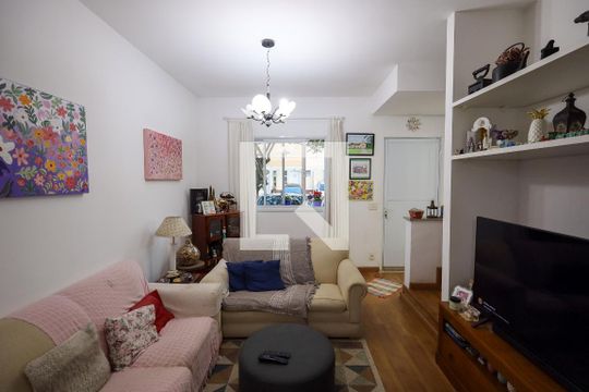 Sala de estar - Sala de jantar  de casa de condomínio à venda com 3 quartos, 95m² em Usina Piratininga, São Paulo
