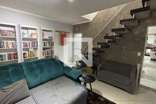 Sala de casa à venda com 3 quartos, 202m² em Parque Novo Oratório, Santo André