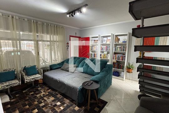 Sala de casa à venda com 3 quartos, 202m² em Parque Novo Oratório, Santo André
