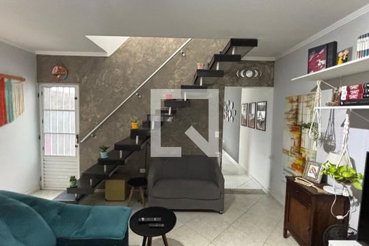 Sala de casa à venda com 3 quartos, 202m² em Parque Novo Oratório, Santo André