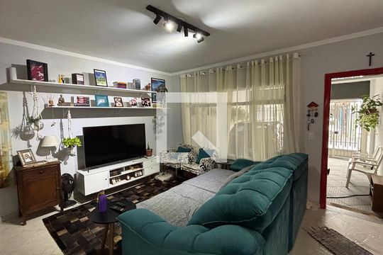 Sala de casa à venda com 3 quartos, 202m² em Parque Novo Oratório, Santo André