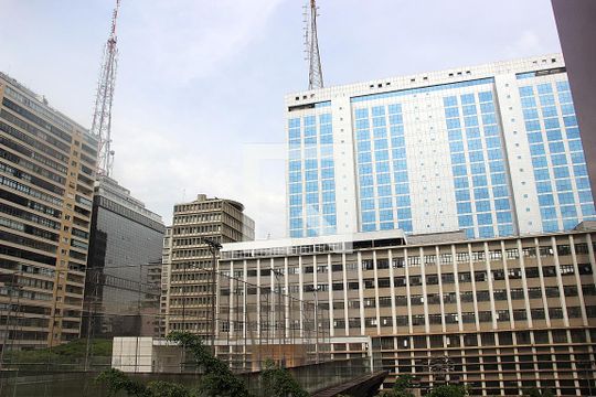 Vista da Sala de apartamento à venda com 2 quartos, 61m² em Cerqueira César, São Paulo