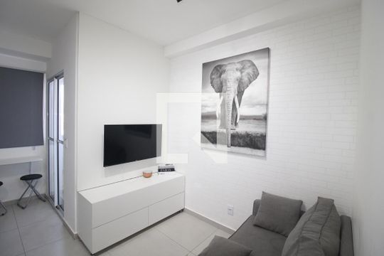 Sala / Cozinha de apartamento para alugar com 1 quarto, 38m² em Parada Inglesa, São Paulo