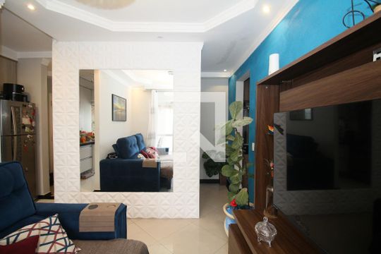 Sala de apartamento para alugar com 1 quarto, 45m² em Fazenda Morumbi, São Paulo