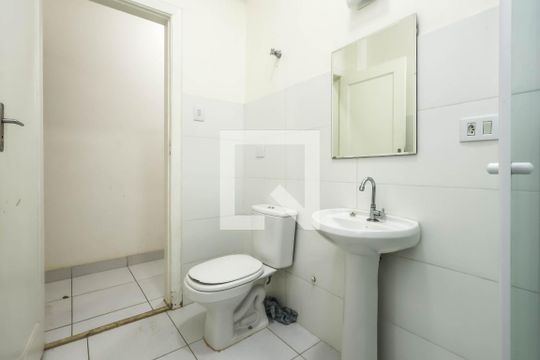 Banheiro de apartamento para alugar com 1 quarto, 45m² em Vila Clementino, São Paulo