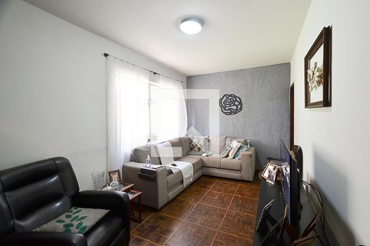 Sala de Estar de apartamento à venda com 3 quartos, 79m² em São Lucas, Belo Horizonte
