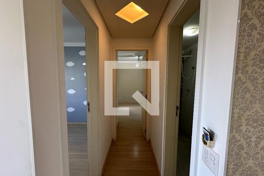 Corredor de apartamento para alugar com 2 quartos, 54m² em Loteamento Villa Branca, Jacareí