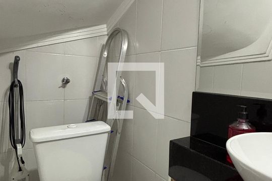 Lavabo de casa à venda com 2 quartos, 105m² em Campestre, Santo André