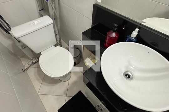 Lavabo de casa à venda com 2 quartos, 105m² em Campestre, Santo André