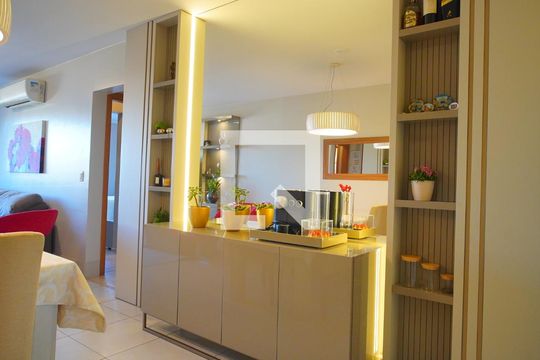 Detalhe da sala  de apartamento à venda com 2 quartos, 69m² em Boa Vista, Porto Alegre