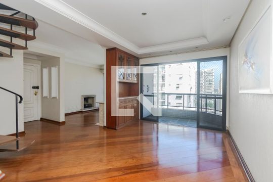 Sala de apartamento à venda com 3 quartos, 228m² em Brooklin Paulista, São Paulo