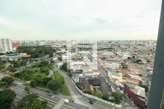 Vista da Varanda da Sala de apartamento à venda com 2 quartos, 44m² em Santa Maria, Santo André