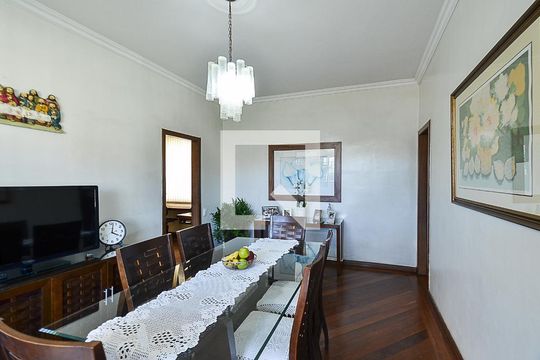 Sala de Jantar de apartamento à venda com 4 quartos, 238m² em Funcionários, Belo Horizonte