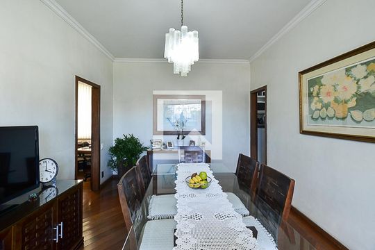 Sala de Jantar de apartamento à venda com 4 quartos, 238m² em Funcionários, Belo Horizonte