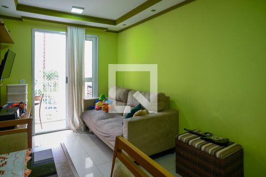 Sala de apartamento à venda com 2 quartos, 47m² em Vila Santa Luzia, São Paulo