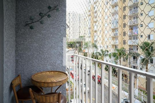 Varanda de apartamento à venda com 2 quartos, 47m² em Vila Santa Luzia, São Paulo
