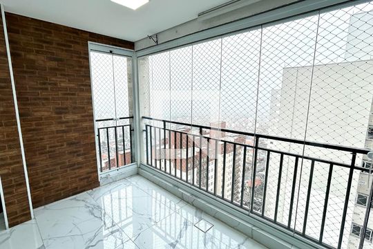 Varanda da Sala de apartamento para alugar com 2 quartos, 66m² em Picanço, Guarulhos