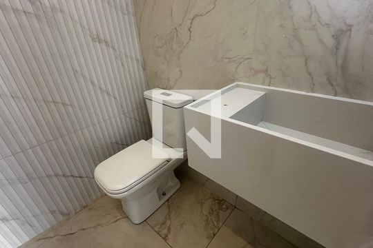 Lavabo de casa de condomínio à venda com 4 quartos, 273m² em Recreio dos Bandeirantes, Rio de Janeiro