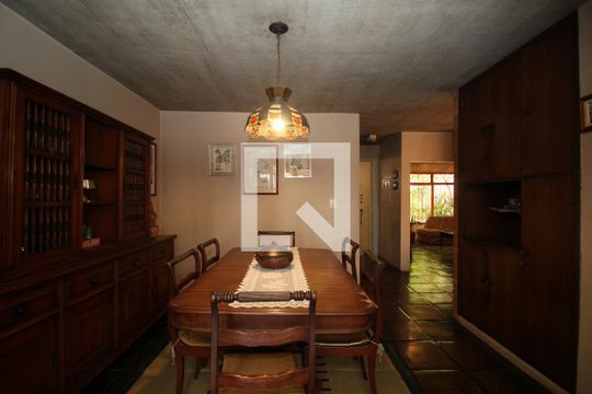 Sala de Jantar de casa à venda com 4 quartos, 346m² em Real Parque, São Paulo