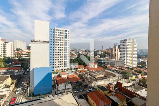 Sala - Vista de apartamento à venda com 1 quarto, 29m² em Vila das Belezas, São Paulo