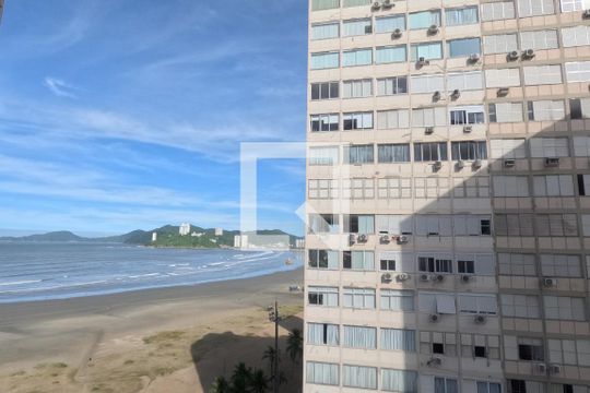 Vista lateral da Sala 2 de apartamento para alugar com 3 quartos, 211m² em José Menino, Santos