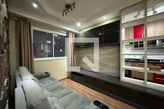 Sala de apartamento à venda com 2 quartos, 51m² em Centro, Barueri