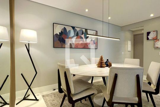 Sala de Jantar de apartamento à venda com 2 quartos, 125m² em Jardim Paulista, São Paulo