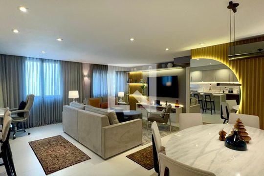 Sala de apartamento à venda com 2 quartos, 125m² em Jardim Paulista, São Paulo
