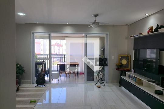 Sala de apartamento para alugar com 2 quartos, 80m² em Jardim Flor da Montanha, Guarulhos
