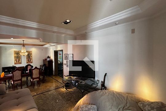 Sala  de apartamento à venda com 3 quartos, 202m² em Jardim, Santo André