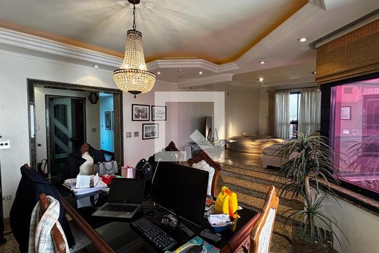 Sala  de apartamento à venda com 3 quartos, 202m² em Jardim, Santo André