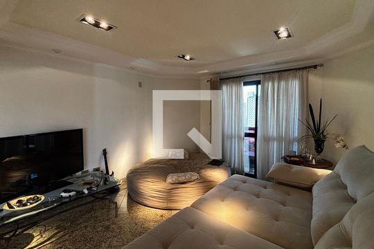 Sala  de apartamento à venda com 3 quartos, 202m² em Jardim, Santo André