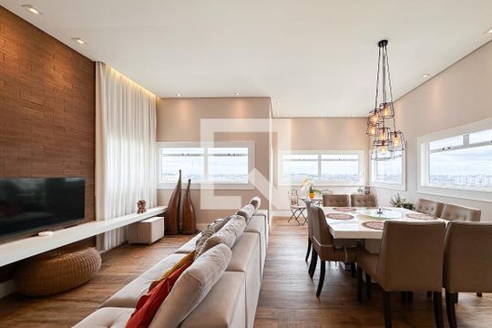 Sala de apartamento à venda com 4 quartos, 153m² em Planalto, São Bernardo do Campo