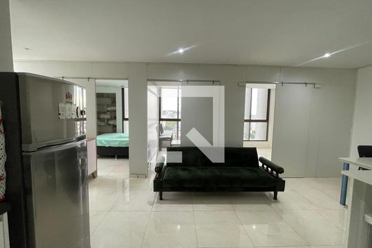 Sala/cozinha de apartamento à venda com 3 quartos, 60m² em Centro, Novo Hamburgo