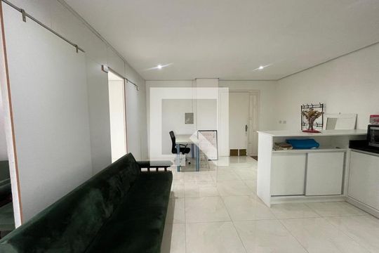 Sala/cozinha de apartamento à venda com 3 quartos, 60m² em Centro, Novo Hamburgo