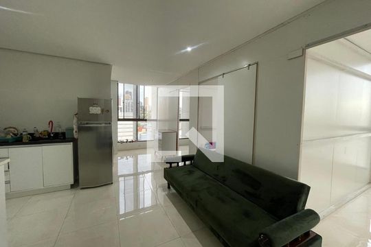 Sala/cozinha de apartamento à venda com 3 quartos, 60m² em Centro, Novo Hamburgo