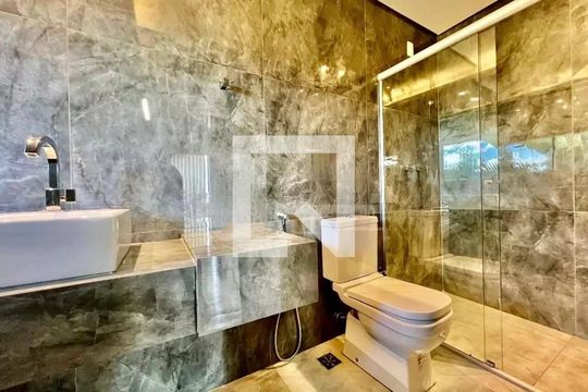 Banheiro 1 de casa para alugar com 3 quartos, 694m² em Santa Branca, Belo Horizonte