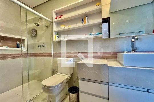 Banheiro 1 de casa para alugar com 3 quartos, 694m² em Santa Branca, Belo Horizonte