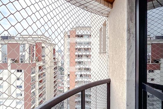 Varanda de apartamento para alugar com 3 quartos, 127m² em Vila Gomes Cardim, São Paulo