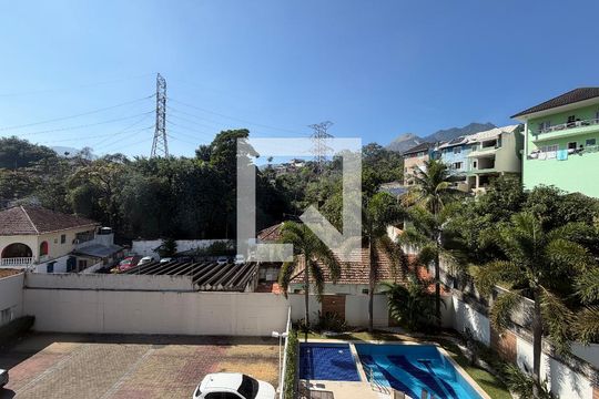 Sala - Varanda de apartamento para alugar com 3 quartos, 94m² em Freguesia (jacarepaguá), Rio de Janeiro